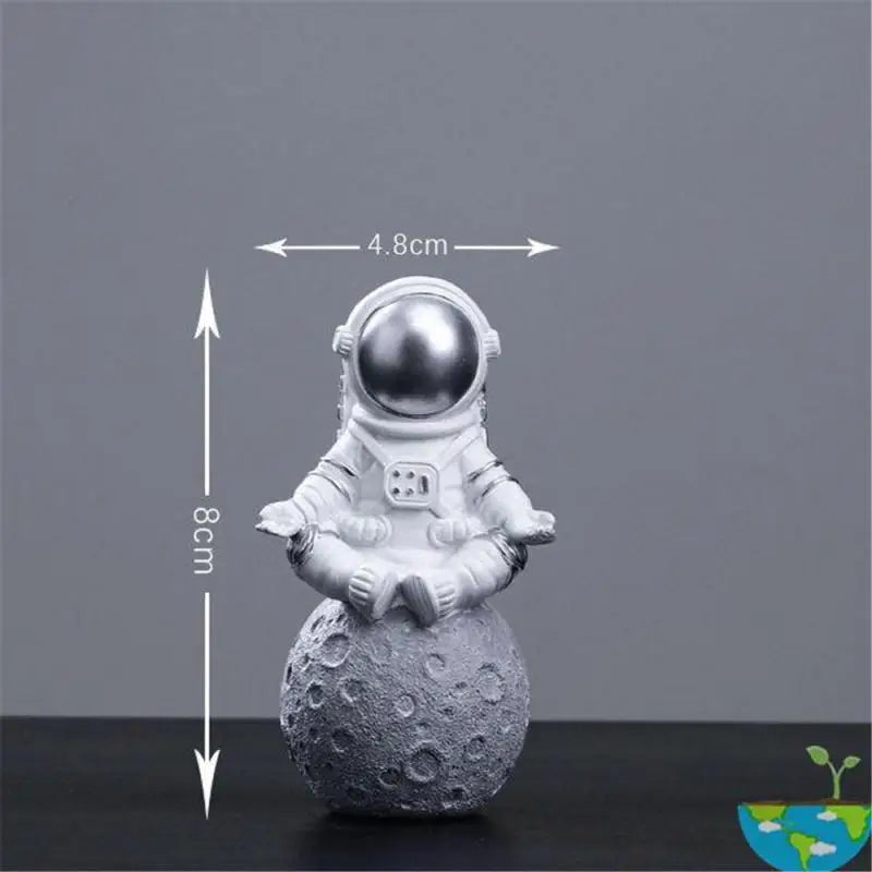 Nova Escultura de Astronauta em Miniatura para Decoração.