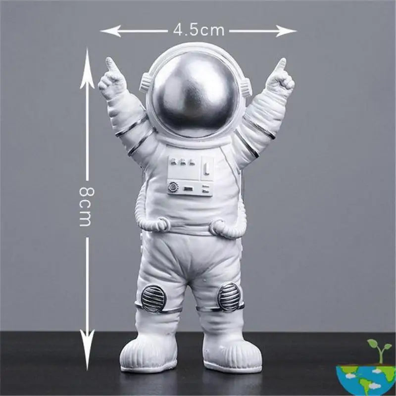 Nova Escultura de Astronauta em Miniatura para Decoração.